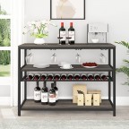 Industrial Wine Rack and Bar Storage