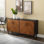 Fishbone pattern Modern Rustic Charm Sideboard