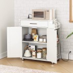 Multifunctional Rolling Kitchen Cart