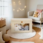 Large capacity visual fabric storage box