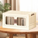 Retro double door storage box