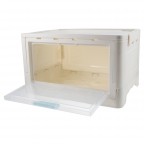 Rolling Storage Box with Transparent Doors