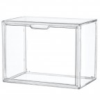 Transparent portable storage box