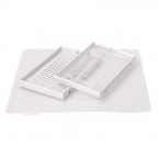Clear Shoe Storage Box with Front Door
